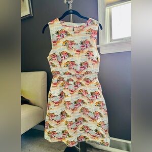 Boden Greek Isle Print Dress